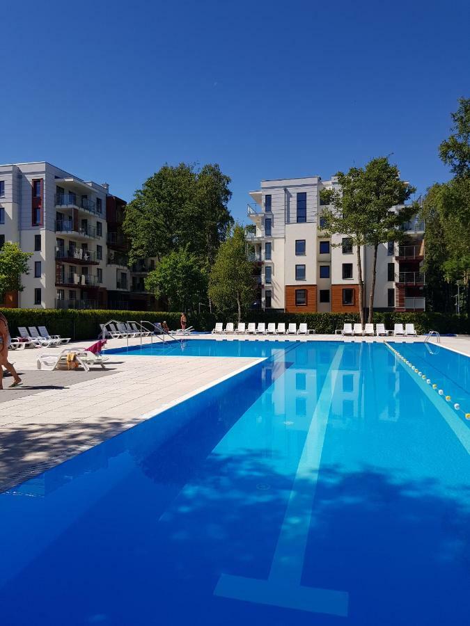 Apartament Pomaranczowy Z Basenem,Sauna-Blisko Morza. Kolobrzeg Ngoại thất bức ảnh