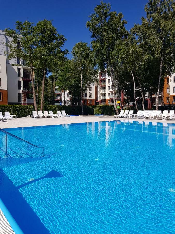 Apartament Pomaranczowy Z Basenem,Sauna-Blisko Morza. Kolobrzeg Ngoại thất bức ảnh